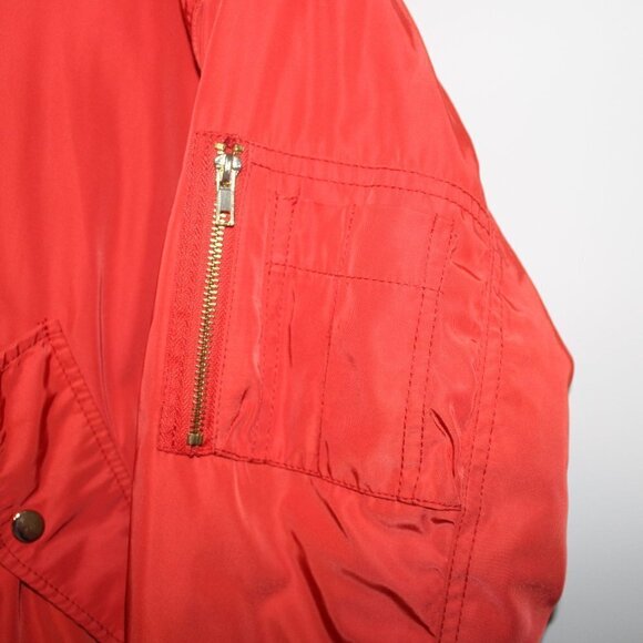 ASOS Bomber Jacket - Orange - Picture 5 of 9